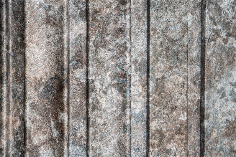 Close-up of the grey stone finish
