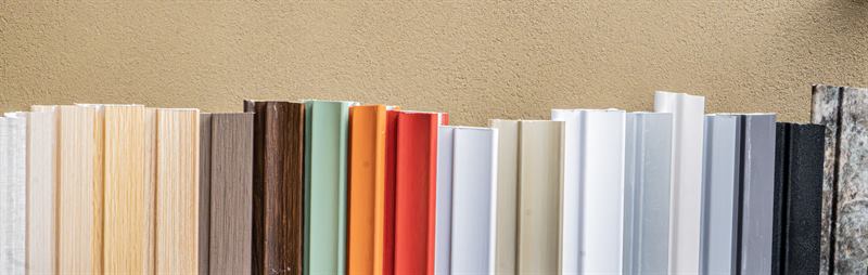 Full range of colours and finishes